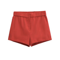 Damen bequeme Hochbund-Shorts WW