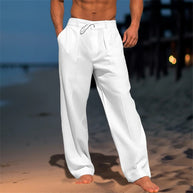 Herren elegante Chinohose mit lockerer Passform WW
