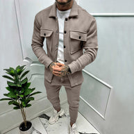 WW | 2 Teiliges Wildleder Satz Hemd Und Hose