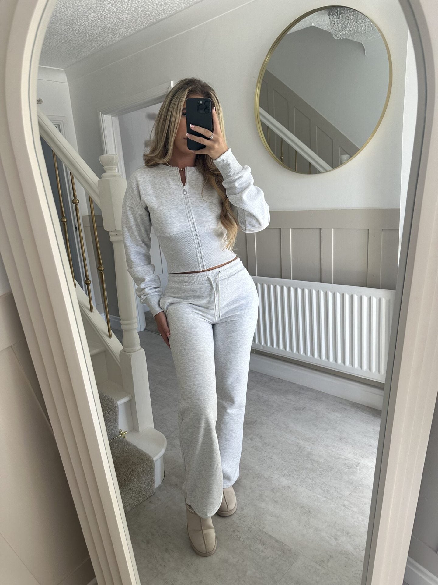 Damen sportliches Zweiteiler-Set WW