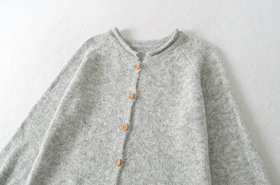 Damen Strickjacke mit elegante Spitzenverzierung WW