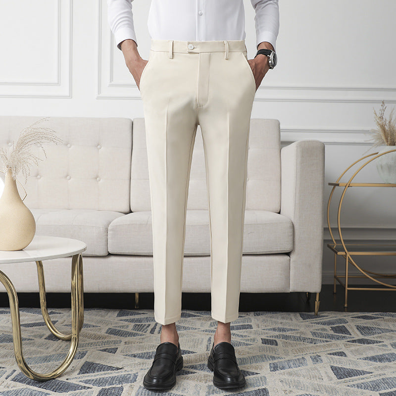 WW | Klassische Slim Fit Hosen Für Männer