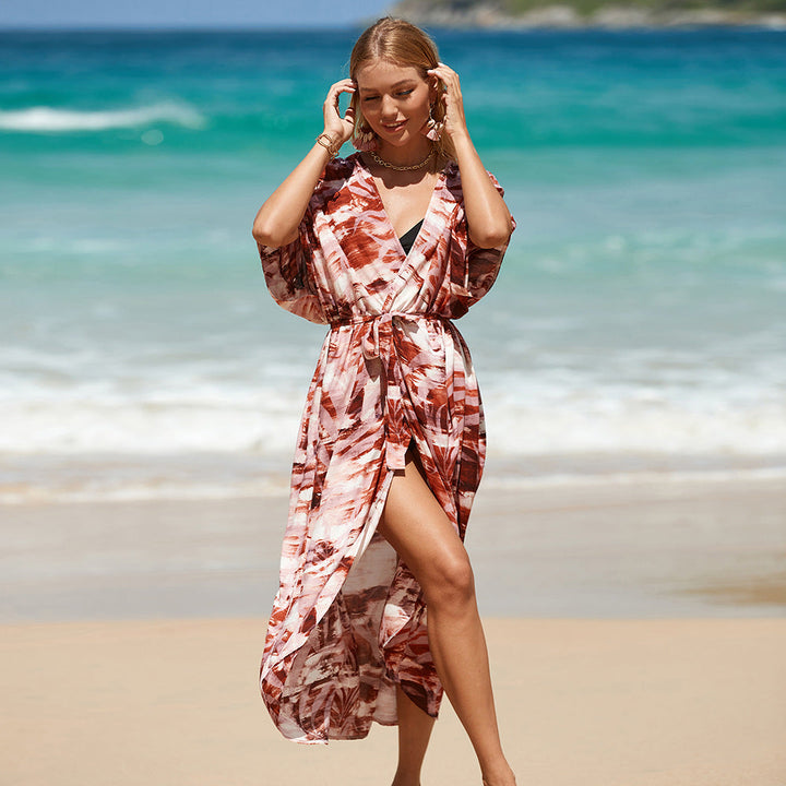 Damen Kontaktfreudiger Strandkimono W&W Mode