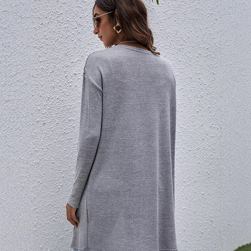 Damen Strick-Cardigan mit lässigem Schnitt und praktischen Taschen WW