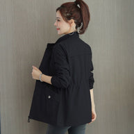 WW | Trenchcoat Mit Reißverschluss Für Frauen