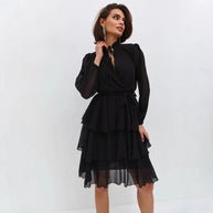 Damen Rüschenkleid WW