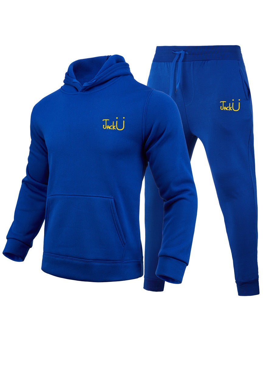 Damen Bequemer Kapuzenpullover und Jogginghose Set WW