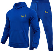 Damen Bequemer Kapuzenpullover und Jogginghose Set WW