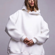 Damen bequemer Oversized Hoodie WW