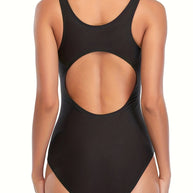 Damen Sportlicher Badekleidungsanzug mit stylischem Farbverlauf WW