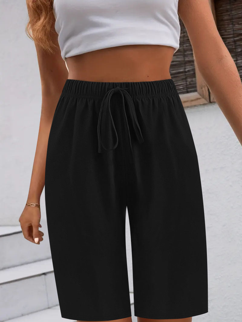 Damen Relaxed Fit Komfort Stretch Bermuda Shorts WW