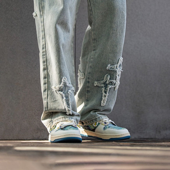 W&W Mode | Gogh Starry Night Inspirierte Sneakers