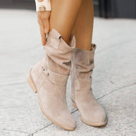 WW | Damen Stiefel aus Wildleder