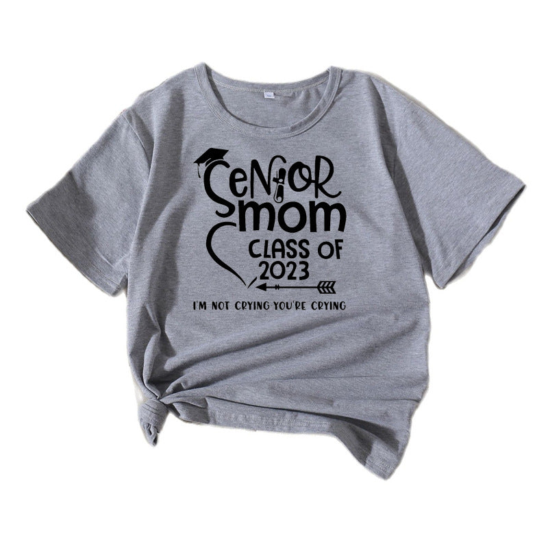 Damen Grafik Baumwoll T-Shirt WW