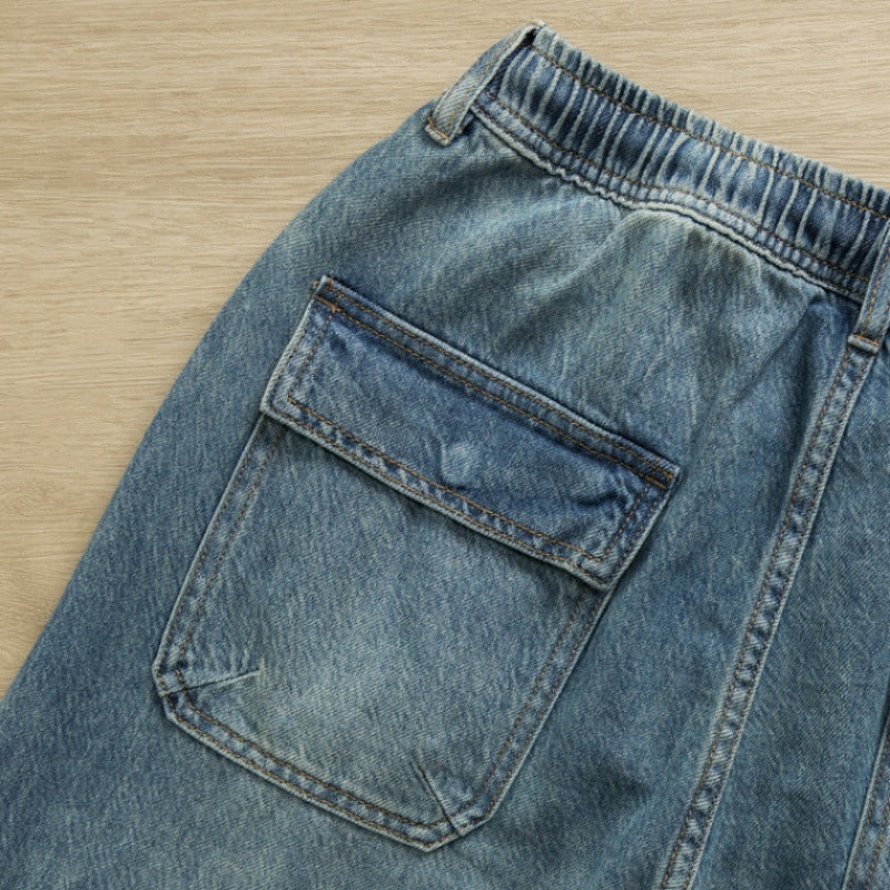 Herren lässige Jeans mit modischem Destroyed-Look WW