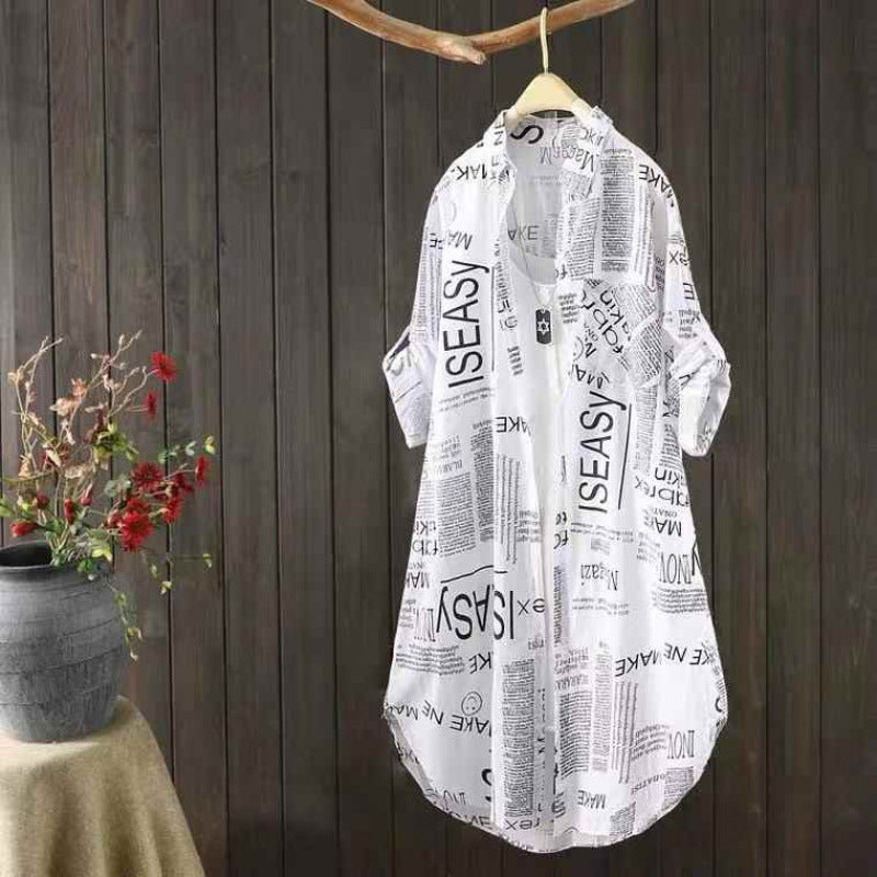 Damen Leichte Bedruckte Kimono Jacke WW
