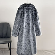 WW | Langer Pelzmantel