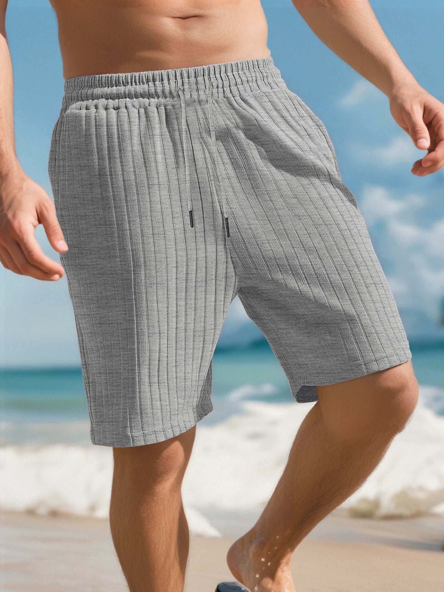 Herren Badeshorts mit feuchtigkeitsregulierender Technologie und elastischem Bund WW