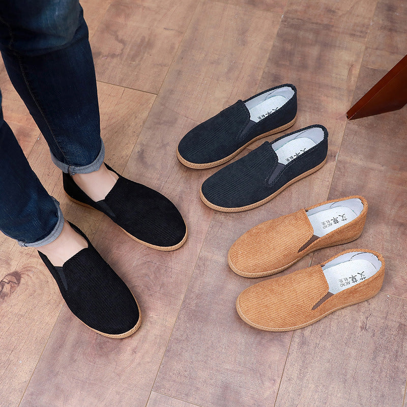 Damen Bequeme und weiche Slip-On Schuhe aus hochwertigem Material WW