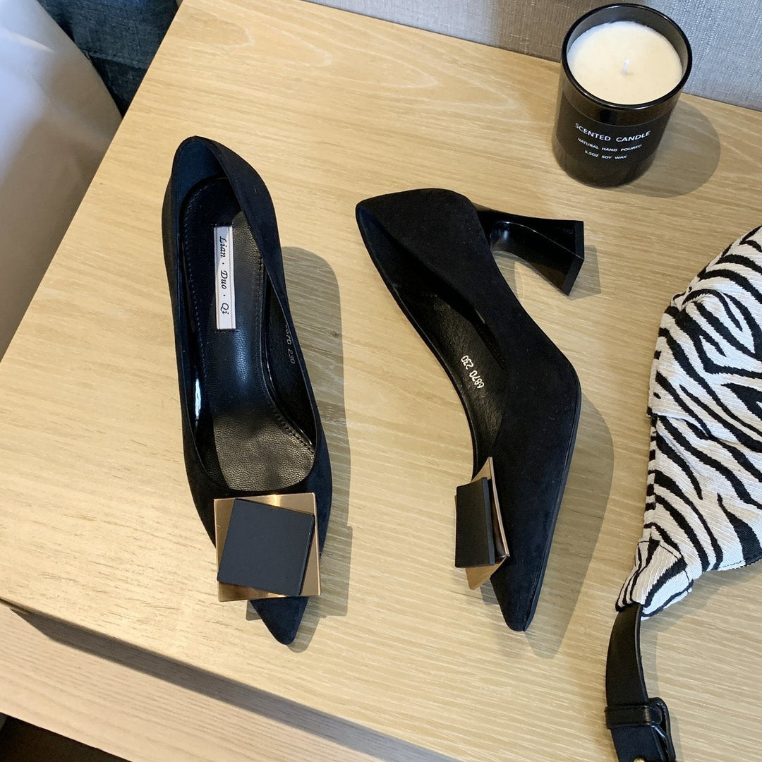 W&W Mode | Damen Schuhe für Geschäftsanlässe, spitze Absatzschuhe