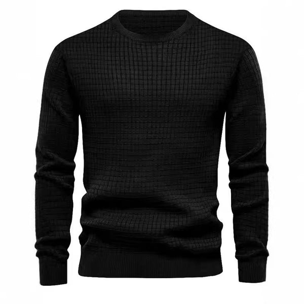 Herren Strickpullover mit strukturiertem Design und optimaler Passform WW