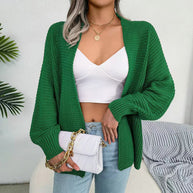 Damen Strickjacke mit oversized Schnitt WW