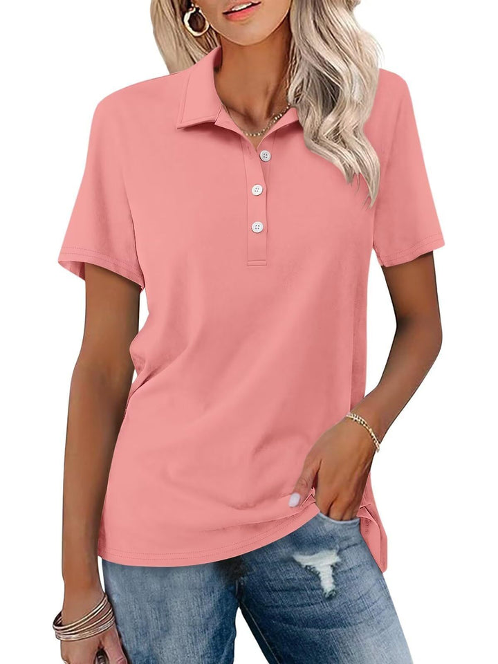 W&W Mode | Leichtgewichtiges Poloshirt Für Damen