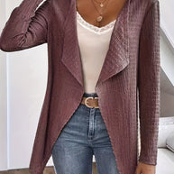 Damen Stilvolle und bequeme Longjacke WW