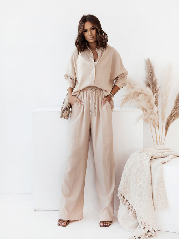 Damen lässiges Hemd mit weitem Schnitt und elegantem Stoff WW