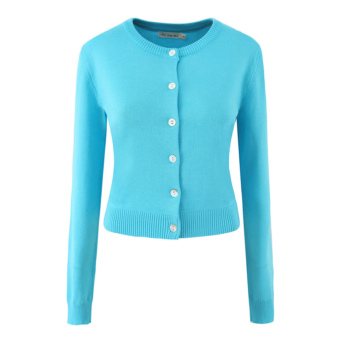 Damen Strickjacke mit eleganten Knöpfen und figurfreundlichem Schnitt WW