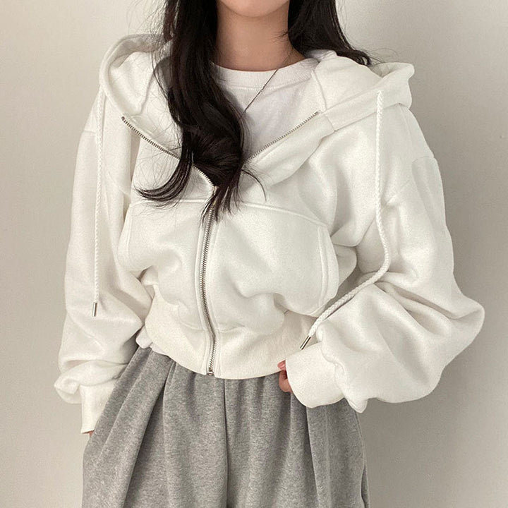 Damen Kapuzenpullover mit oversized Schnitt und praktischen Taschen W&W Mode
