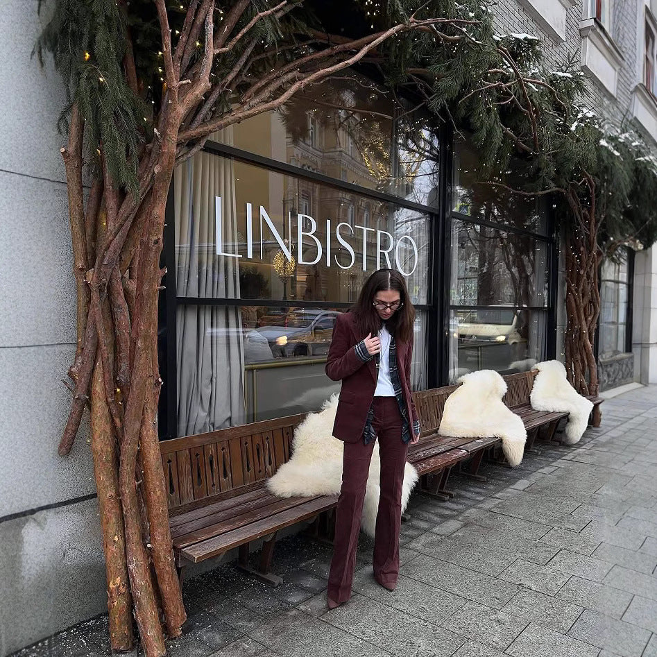 Damen raffinierte Lederhandschuhe WW