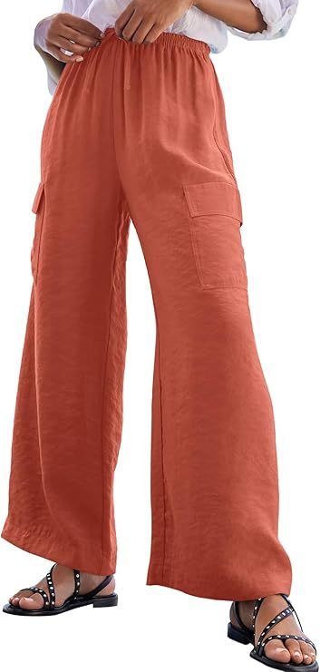 Damen Cargo-Hose aus leichtem Jersey WW