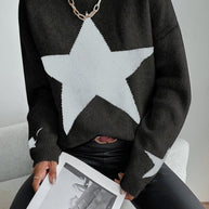 WW Big Stars Pullover Rundhals Sweatshirt