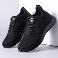 Damen Sportliche Sneakers mit atmungsaktivem Obermaterial und flexibler Laufsohle WW