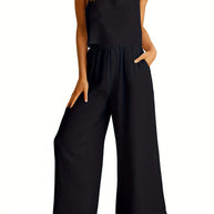 Damen Weitgeschnittene Jumpsuit WW