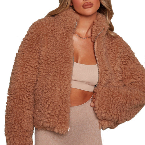 W&W Mode Schlichte Und Elegante Jacke
