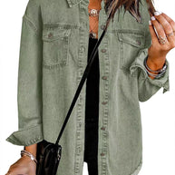 Femme Destroyed Denim Westernjacke WW