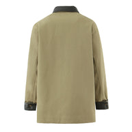 Damen strapazierfähige Arbeitsjacke mit elegantem Kragen und praktischen Taschen WW