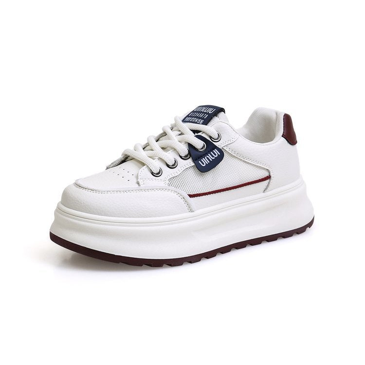 Damen Sportliche Sneakers mit doppelter Sohlenschicht und atmungsaktiver Mesh-Oberfläche WW