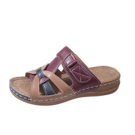 Damen Relax-Sandalen mit ergonomischem Fußbett und verstellbaren Riemen WW