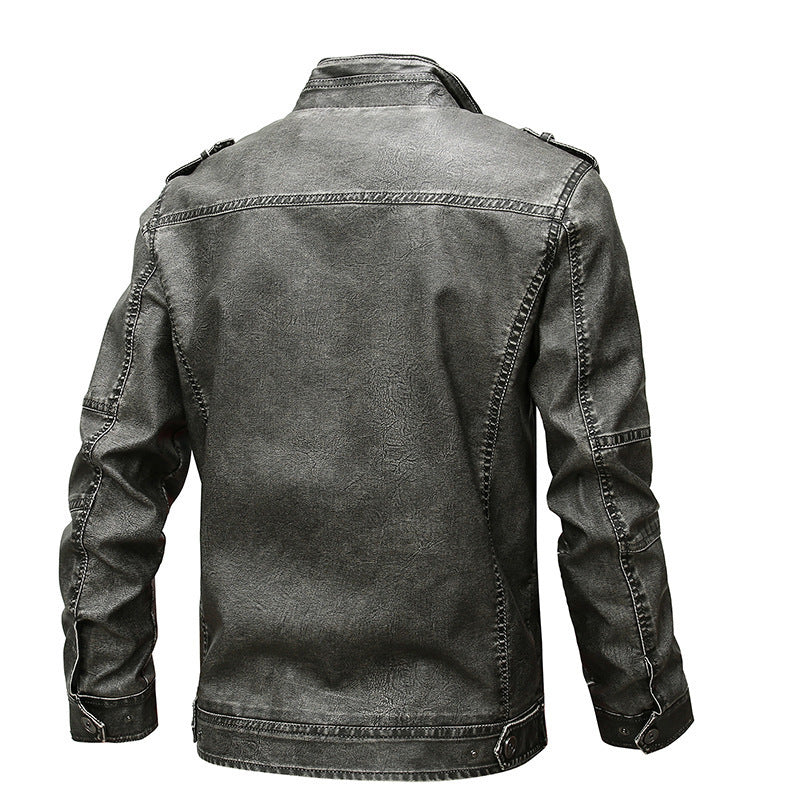 W&W Mode | Klassische Lederjacke für Männer