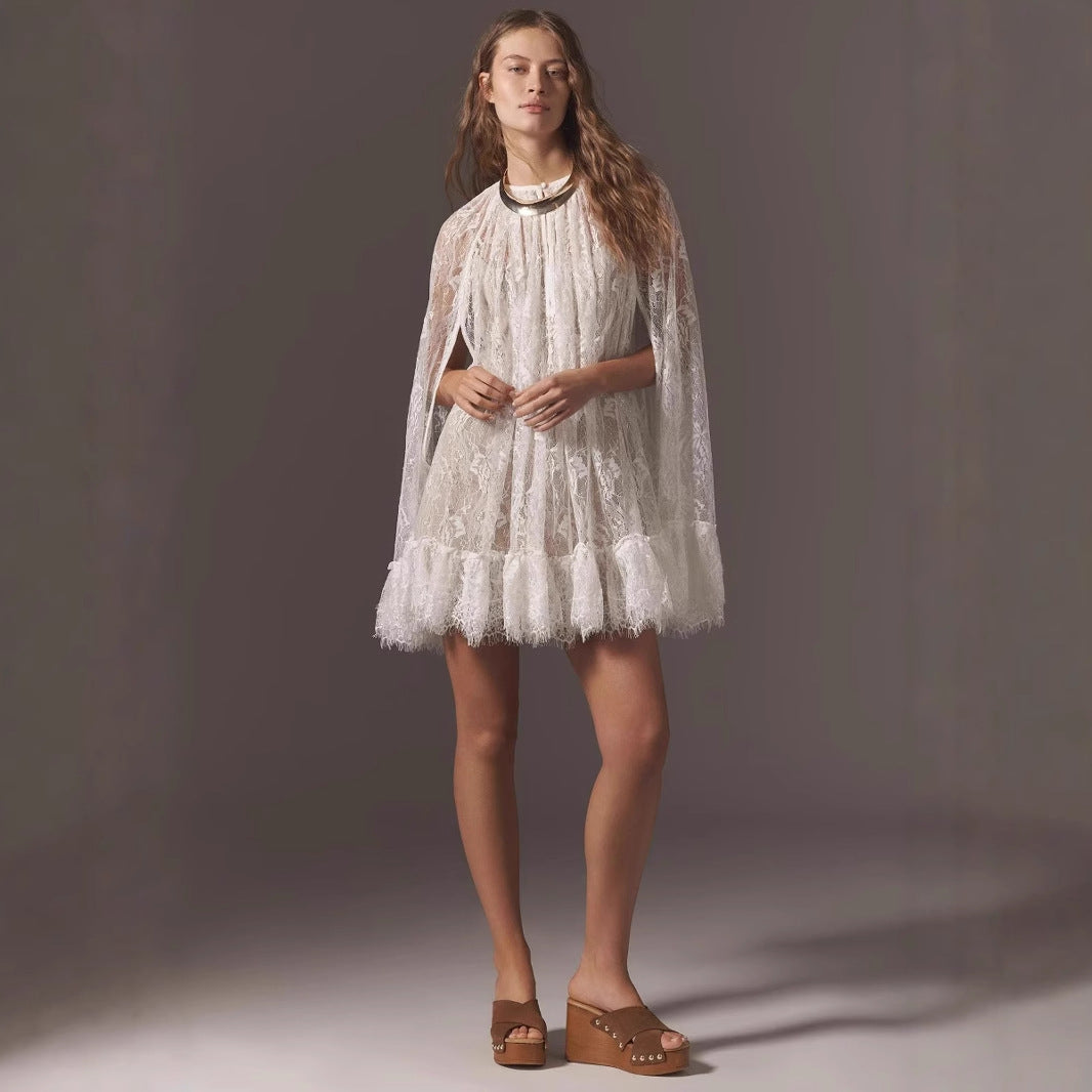 Damen Spitzenkleid WW