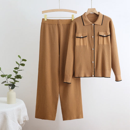 Damen strickendes Freizeitanzug WW