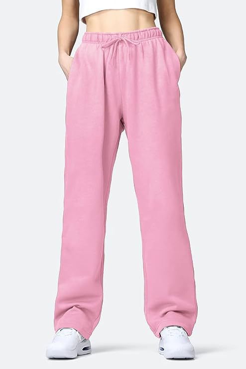 Damen Bequeme Freizeithose mit elastischem Bund und seitlichen Taschen W&W Mode