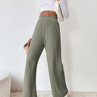 WW | Lockere gestrickte lange Hose