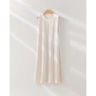 Damen Sleek Satin Maxikleid WW