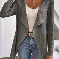 Damen Stilvolle und bequeme Longjacke WW