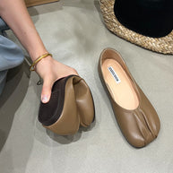 Damen bequeme Ballerinas mit flexibler Sohle und atmungsaktivem Obermaterial WW