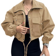 Damen sportliche Kurzjacke WW